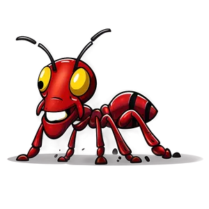 Angry Fire Ant Cartoon Png 06292024 PNG image