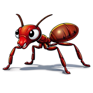 Angry Fire Ant Cartoon Png 98 PNG image