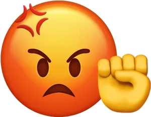 Angry Fist Emoji.png PNG