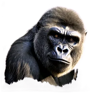 Angry Gorilla Face Png 80 PNG image