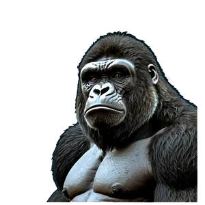 Angry Gorilla Mascot Design Png 39 PNG image