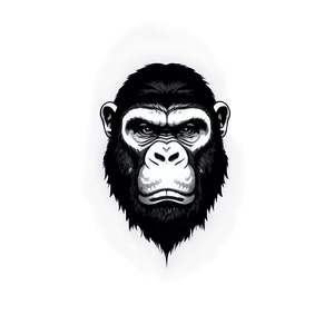 Angry Gorilla Outline Png Suf15 PNG image