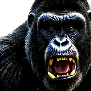 Angry Gorilla Tattoo Design Png Hjq PNG image