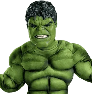 Angry Hulk Figure Image PNG image