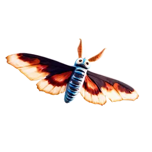 Angry Mothra Roar PNG 06252024