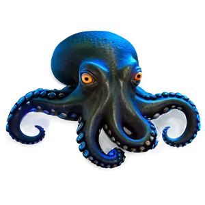 Angry Octopus PNG Nab