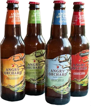 Angry Orchard Cider Variety PNG image
