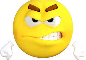 Angry Yellow Emoji Expression.png