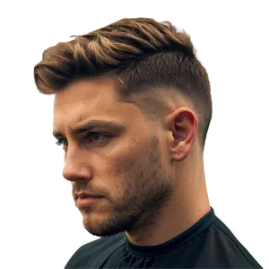 Angular Edgar Haircut Png 06132024 PNG image