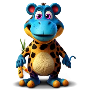 Animal Cartoon Characters Png Hhu PNG image