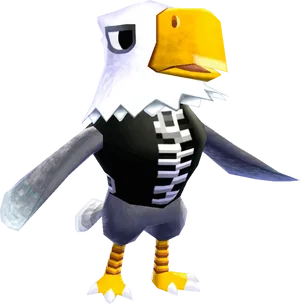 Animal Crossing Eagle Villager PNG image