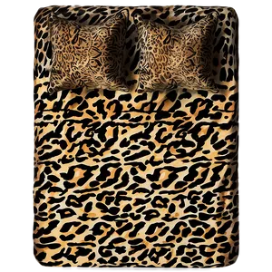 Animal Print Bed Sheet Png 06242024 PNG image