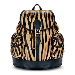 Animal Print Bookbag Png Rhw PNG image