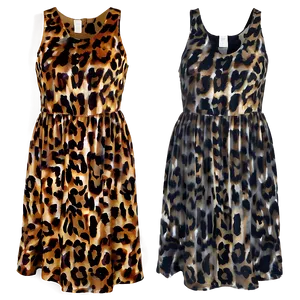 Animal Print Dress PNG 05232024