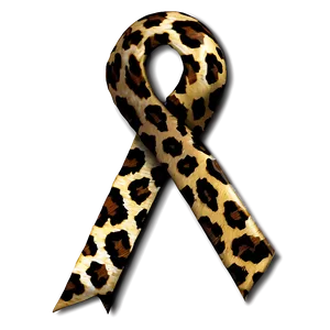 Animal Print Ribbon PNG 06252024