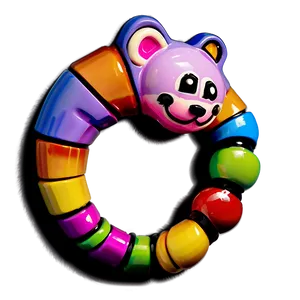 Animal-shaped Baby Rattle PNG 72 PNG