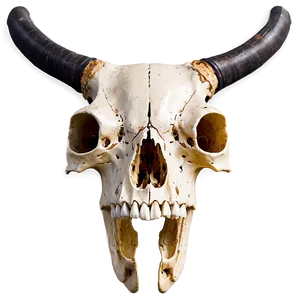 Animal Skull Front View PNG 06282024 PNG
