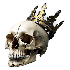 Animal Skull With Crown PNG Ayr