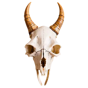 Animal Skull With Spikes PNG 06282024