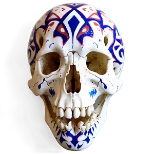 Animal Skull With Tribal Pattern PNG 23 PNG