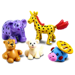 Animal Toys PNG 05242024