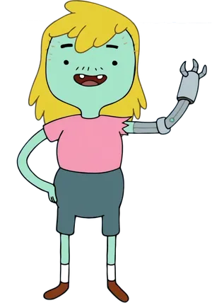 Animated Adventure Character Waving