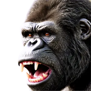 Animated Angry Gorilla PNG Asr