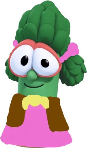 Animated Asparagus Character.png PNG image