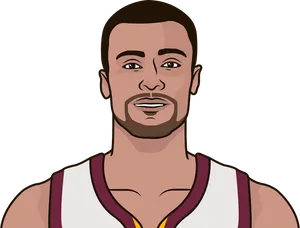 Animated Basketball Player Portrait