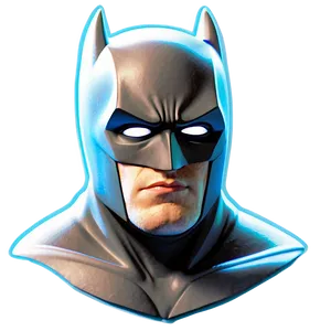 Animated Batman Cowl Picture Png Kfp PNG image