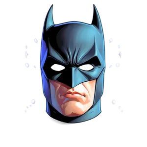Animated Batman Mask Art PNG Yll PNG