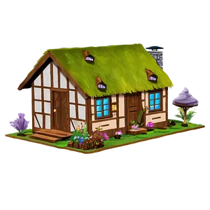 Animated Bear Cottage Png Oda PNG image