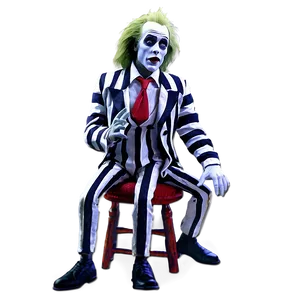 Animated Beetlejuice Scene PNG Tav59