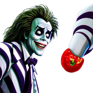 Animated Beetlejuice Scene PNG Xev19