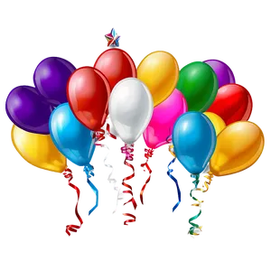 Animated Birthday Balloon PNG Lnv13 PNG