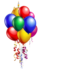 Animated Birthday Balloon PNG Srf PNG