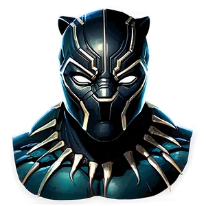 Animated Black Panther PNG Kqf