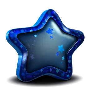 Animated Blue Stars PNG Bqs PNG