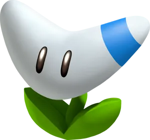 Animated Boomerang Character PNG image