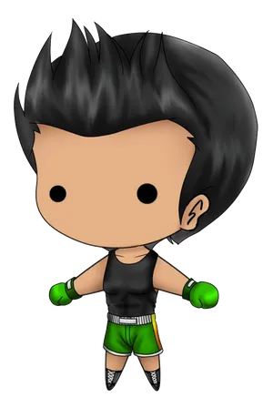 Animated Boxer Character.png PNG image
