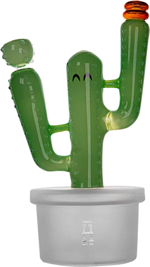 Animated Cactusin Pot PNG image