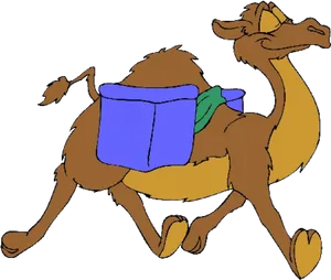 Animated Camel Carrying Load.png