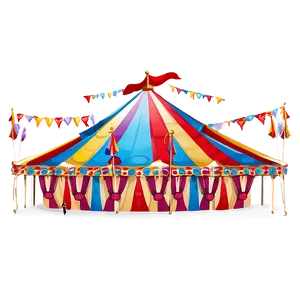 Animated Carnival Tent Scene Png 11 PNG image