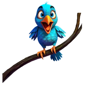 Animated Cartoon Bird PNG 89