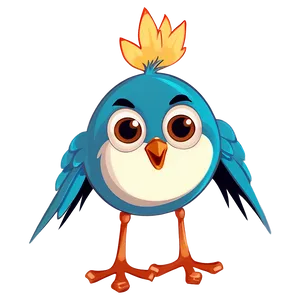Animated Cartoon Bird PNG 93
