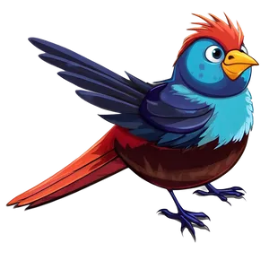 Animated Cartoon Bird PNG Tam98