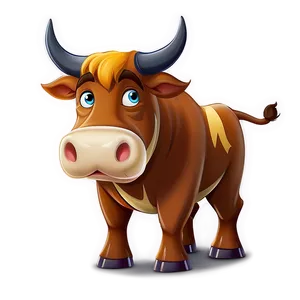 Animated Cartoon Bull Png 78 PNG image