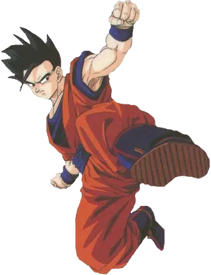 Animated_ Character_ Flying_ Punch PNG image