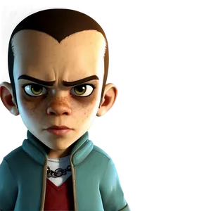 Animated Character Portrait Riley Freeman PNG