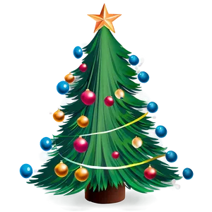 Animated Christmas Tree Transparent PNG 05262024